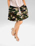 2 Tier Skort with side seam pockets and elasticized waist line - SH011